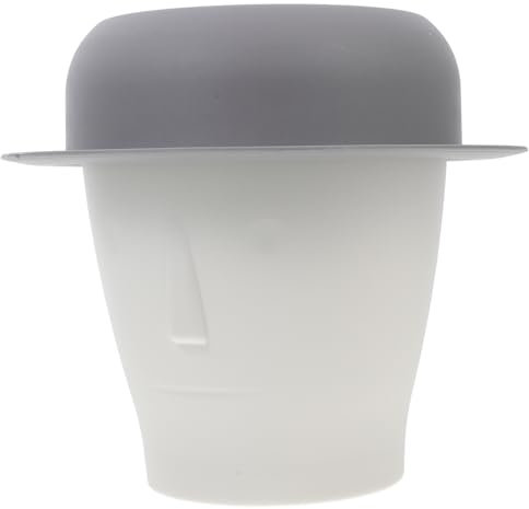 Happyyami Selbstbewässernder Blumenpot Mit Gesicht Design Dekorativer Pflanztopf Für Sukkulenten Und Orchideen Praktischer Topf Für Innenräume Weniger Häufiges Gießen Abnehmbar