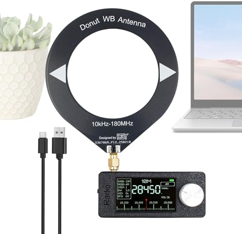Master Radio, Radio-Empfänger, Radios in Taschengröße | kompakt, 800 mAh Akku, ESP-32-S3 Master Control, mit Antenne für eine verbesserte Benutzererfahrung