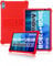 Funda para SKYEGG Tablet K13 10 Pulgadas, yystao Niños Funda de Silicona Suave Compatible con SKYEGG K13, Soporte Ajustable (Rojo)