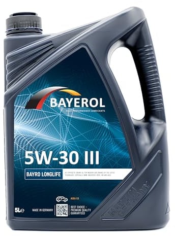 BAYEROL BAYRO LONGLIFE 5W-30 III, Motorenöl, 5L, Made in Germany