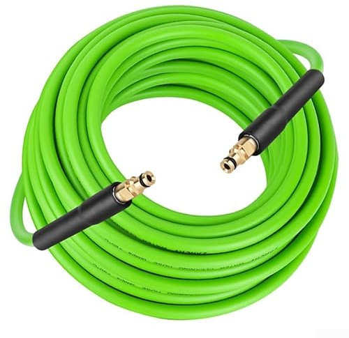 Manguera de lavado de alta presión para la serie Karcher K2-K6, manguera de riego para lavado del hogar para coche, patio, limpieza de entradas, resistente al desgaste de PVC (6 m)