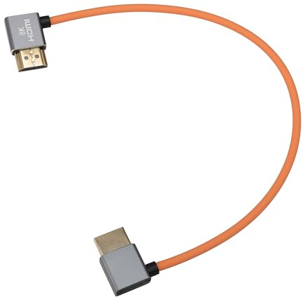 DRRI HDMI-Kabel für Sony A7III A7S3, FX3, FX6, FX30, BMPCC 4K 6K, Nikons Z6 Z7, Ronin S, BM5/Atomos Ninja V Monitor (30 cm)