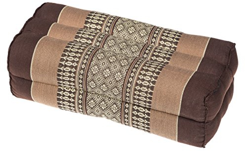 Handelsturm Kissen Block 35x15x10 mit Füllung aus Kapok. Perfekt für Meditation, Yoga und Entspannung (Erdtöne)