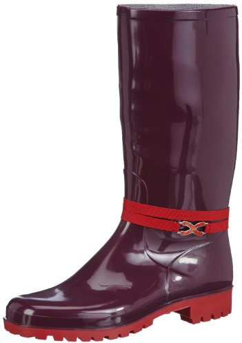 Nora New Fashion, Damen Gummistiefel, Rot (Rot 12), 41 EU