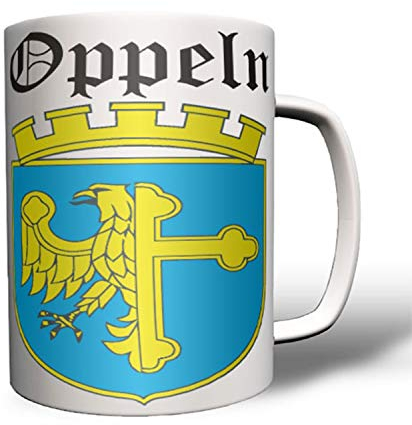 Oppeln Polen Schlesien Stadt Uopole Uppeln Opolí Oberschlesien Tasse #16425