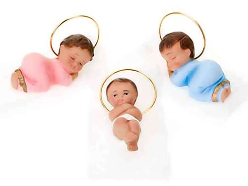 Holyart Jesus Kind Gips 6cm, Rosa