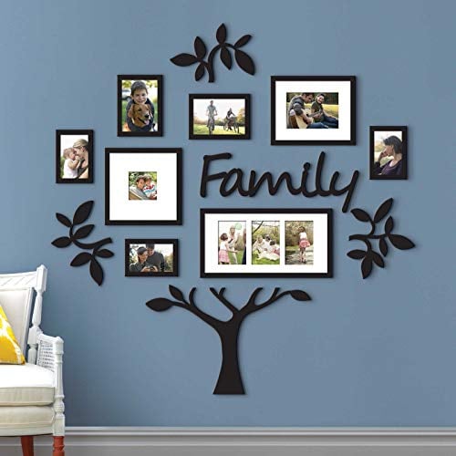 Baum Familie Collage Bild Bilderrahmen Collage Foto Wand Montage Dekor Hochzeit