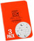 Rite in the Rain OR71FX-M Wetterfestes Mini-Notizbuch, 8,3 x 11,7 cm, orangefarbener Einband, Universalmuster, 3 Stück