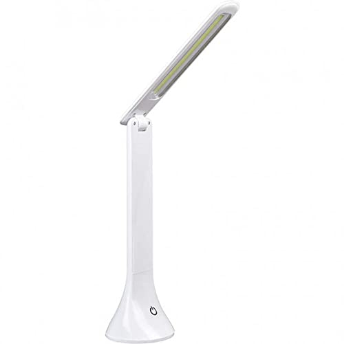 HEITECH Faltbare Schreibtischlampe mit COB LED - Schreibtischleuchte mit 3 Leuchtstufen