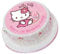 HDmirrorR Hello Kitty Cake Topper Icing Sugar 7.5 inches diamer