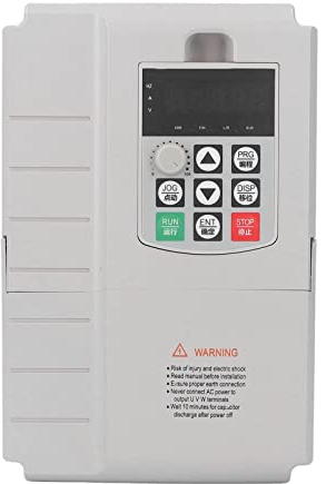 Inverter per Uso Generico 4KW 25A, Filtro Integrato, Controllo PWM, Ingresso Monofase 220 V, Uscita Trifase 380 V, per Ventilatori, Pompe, Compressori D'aria