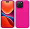 kwmobile Handyhülle für iPhone 14 Pro Max Hülle, für iPhone 14 Pro Max Case - Hülle Silikon - kabelloses Laden - Neon Pink