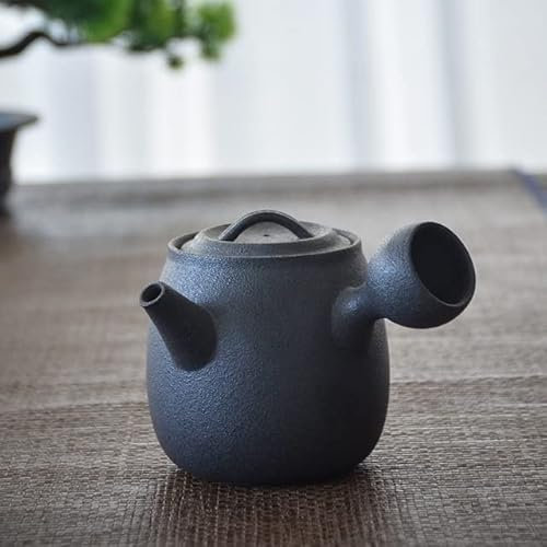 CHANWA Teteras de cerámica Kyusu Teteras de Kung Fu Vasos 270ml