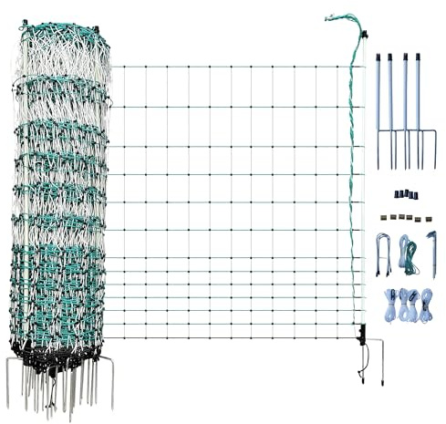 RentACoop Poultry Netting Electric Fence - 42 H x 168' L