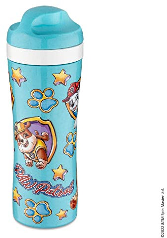 Koziol Gourde Oase Paw Patrol, plastique, Organic Blue, 425 ml, 8047714