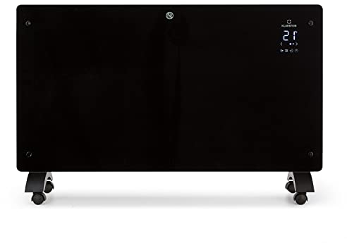 Klarstein Elektroheizung, Konvektor Heizung Freistehend oder Wandmontage, Elektroheizung Energiesparend, App-Control, Leise Heizung Elektrisch, Standgerät Heizkörper Elektrisch mit Thermostat, 2500 W