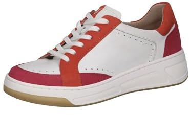 CAPRICE Damen Sneaker flach aus Leder Low Top