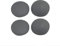 Zahara Gummifüße für Mi-crosoft Surface Laptop 3 1867 1868 1873 Laptop 4 1950 1951 1958 Silber (2 A+2B)