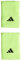 adidas Unisex Tennis Wristband Large, Lucid Lemon/Black, M