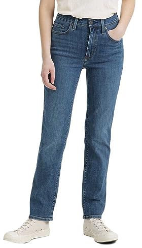 LEVIS Damen 724 High Rise Straight Jeans, Way Way Back, 27W / 30L EU