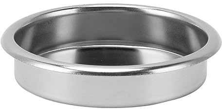 Generic Backflush Blind Filter, 58mm, Stainless Steel, Pressure Relief Mechanism, Fits Standard Group Handle, Coffee Machine
