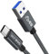 USB A auf USB C Kabel 10Gbps, USB C PD QC 3.0 Schnellladekabel, USB C 3.1 Datenkabel für iPhone 16/15 Pro Max, Dashcam Auto, iPad, Tablet, S24 S23 S22, SSD, Power Bank, Android Auto, CarPlay (150cm)