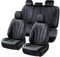 Coverado Autositzbezüge, Sitzbezüge Vorne und Hinten 5 Stück, Premium Autositzbezüge komplettes Set,Wasserdichtes Autositzkissen,Universal Fit für die meisten Limousinen SUV Pick-up Truck B8839 Seat