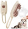 Katzenbürste mit Dampf,Steamy Cat Brush,Selbstreinigender Sprühkamm,Steamy Pet Brush Dog Cat,Katzen Hund Haustier Spray Kamm,Wasser DampfbüRste Katzenkamm,Dampfbürste für Katze und Hund