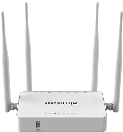 Eighosee Router Domestico Professionale Wireless WiFi per Modem USB 3G 4G Omni Segnale Wi-Fi Router Un Banda Larga Wireless 300Mbps