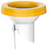 Getdoublerich 1 x Flansch für RING WC-Abfluss, Bodenauslass, auslaufsichere Dichtung, Toiletten bieten luft- und wasserdichte Dichtungen, geeignet für WC-Reparaturprojekte