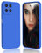 DESSEN Funda para Huawei Honor X8 4G Capa - Silicona Carcasa Antigolpes Protector Camara Móvil Case Cover Suave Delgada Bumper Anti-Huellas, Azul Oscuro