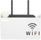 Supporto Da Parete Per Router WiFi | Scaffale Per Montaggio A Parete Per Router Wireless,Rack Di Archiviazione Per Router Multifunzione Con Raffreddamento Inferiore, Supporto Per Rack Per Router Wirel