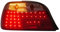 HSYJZSMY Auto Rücklicht Montage für BMW series7 E38 728 730 735 740 750LI 1995-2002,Rückleuchten Montage Limousine Rücklicht Bremslicht Auto Ersatz Zubehör,B/R