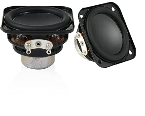 2 altoparlanti completi da 6 ohm 5 W Sound Bar Altoparlanti Soundbar Unità 45 mm 16 Core o Altoparlante Boombox fai da te Compatibile con Altavoces altoparlante da scaffale