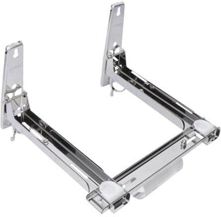 PRETYZOOM 1pc Oven Wall Mount Bracket Foldable Microwave Rack Microwave Ovens Stainless Steel Silver Oven Support Brackets