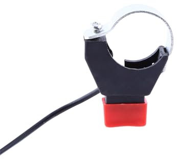 Universal Mini Moto Quad Dirt Bike Stop Kill Switch Button 22mm Handlebar 49cc Black Sturdy Momentary Flameout Ignition Switch Mini Motos Racing Fans