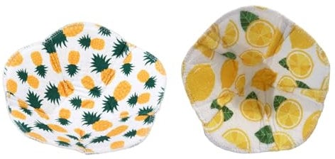 QOKLIYUI 2x Microwave Safe Bowl Holders Hot Bowl Holder For Soup Dishes Bowl Holder For Microwave Cloth Microwave Plate Warmers, C
