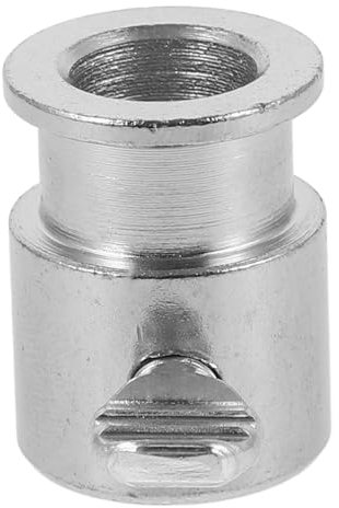 BESTonZON Accessoire De Barbecue Rotatif pour Rôtissoire Gaz, Pièce De Fixation en Fer Chromé, Butée De Tige De Broche Robuste, Support D’équilibre pour Grillade Extérieure