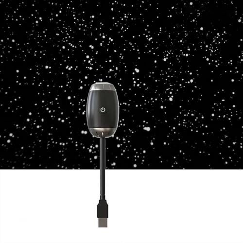 Star Projector Night Light - Usb Car Roof Star Projector Night Light, Suitable for Multiple Scenarios, Creating a Romantic Atmosphere and Promoting Relationships (White)