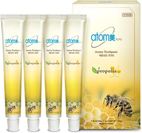 Korean Atomy Propolis All Natural Zahnpasta (50 g x 4 Stück) Korean Original von Atomy, Halal
