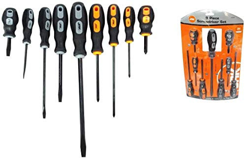 9 Piece Screwdriver Set