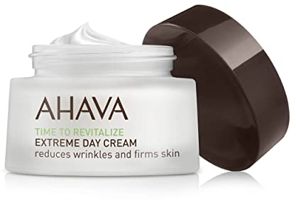 AHAVA Extreme Tagescreme - Seidig Weich, Reduziert Falten, Strafft Haut, Angereichert mit Extreme Komplex, Toten Meer Osmoter, Peptiden, Hyaluronsäure & Resveratrol, 1.7 fl.oz
