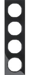 Marco 4E, R.3, negro, brillo