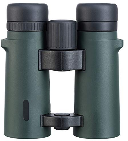 akah Fernglas Pirschglas 10 x 42 Wasserdicht Dioptrinausgleich Mehrschichtvergütet mit Trageriemen, 50078000, Thermoplast