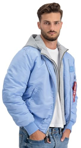 Alpha Industries MA-1 D-Tec Bomberjacke für Herren Light Blue