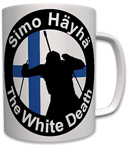 Simo Häyhä White Death weiße Tod sniper Scharfschütze Finnland - Tasse #6199