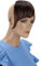 CAISHA Pony Clip In Extensions Stirnfransen Haarteil Haarverlängerung Braun Mix F12-2