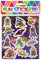 Henbrandt 12x Superhero Sticker Sheets - Party Favours / Loot Bag Fillers / Lucky Dip Prizes / Kids Arts & Crafts