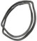 Door Seal for Oven, Cooker 3871945105 AEG, Electrolux Arthur Martin Electrolux Juno Faure