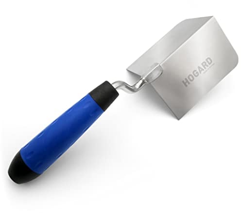 HOGARD Premium Paleta de Esquina Exterior de Acero Inoxidable con Mango Ergonómico, Made in EU